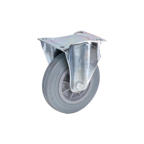 Fetra Vollgummi Bockrolle, 160x40 mm Radgröße-Beschreibung lesen