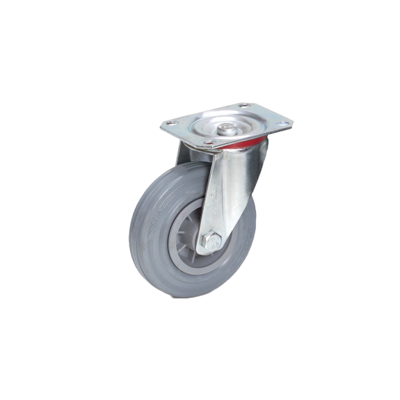 Fetra Vollgummi Lenkrolle, 125x32 mm Radgröße-Beschreibung lesen