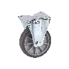 Fetra TPE Bockrolle, 125x32 mm Radgröße