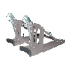 Fasslifter RS-II/D 91, lackiert, Mausgrau