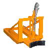 Fasslifter RS-I/M lackiert Gelborange