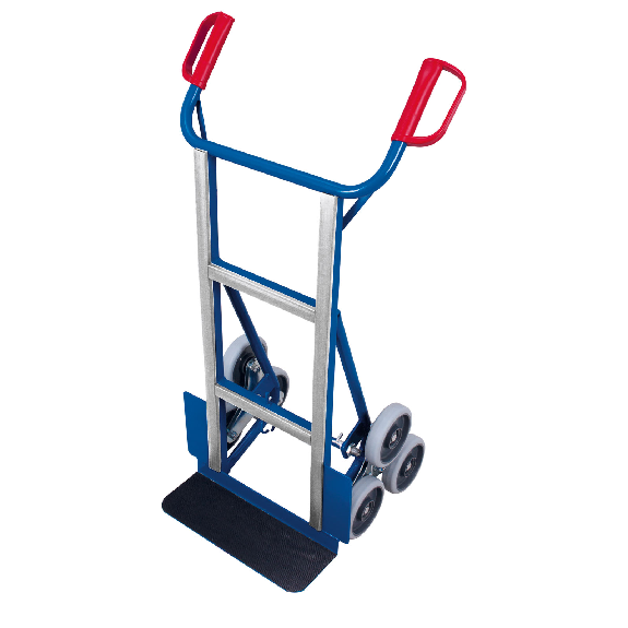 Carro de dispositivo 2 estrellas de rueda de tres brazos 250 kg de carga con goma antideslizante-Leer más