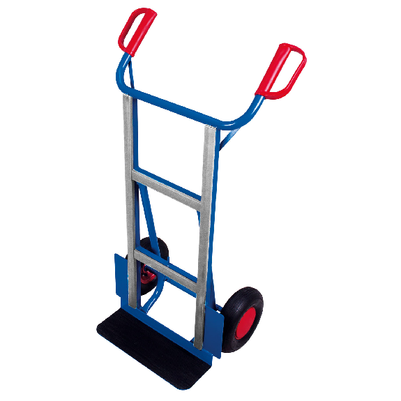VARIOfit Gerätekarre 250kg Traglast mit rutschfestem Gummi Luftbereifung VARIOfit Gerätekarre 250kg Traglast mit rutschfestem Gummi Luftbereifung-Beschreibung lesen