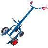 VARIOfit Fasskarre 250kg Tragkraft für 200 Liter Fässer mit 2 Stützrädern Vollgummibereifung VARIOfit Fasskarre 250kg Tragkraft für 200 Liter Fässer mit 2 Stützrädern Vollgummibereifung