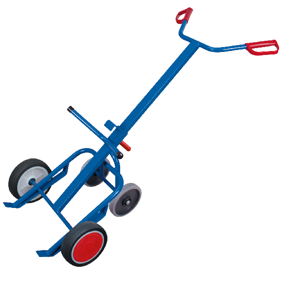 VARIOfit Fasskarre 250kg Tragkraft für 200 Liter Fässer mit 2 Stützrädern Vollgummibereifung VARIOfit Fasskarre 250kg Tragkraft für 200 Liter Fässer mit 2 Stützrädern Vollgummibereifung-Beschreibung lesen