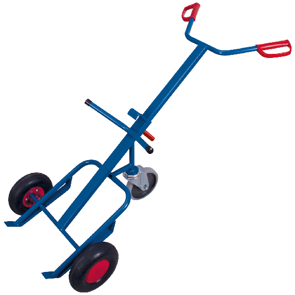 VARIOfit Fasskarre 250kg Tragkraft für 200 Liter Fässer mit Stützlenkrolle Luftbereifung VARIOfit Fasskarre 250kg Tragkraft für 200 Liter Fässer mit Stützlenkrolle Luftbereifung-Beschreibung lesen