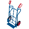 VARIOfit Stahlrohrkarren 250kg Traglast mit Rückwand Maße 620x470x1110mm Vollgummibereifung VARIOfit Stahlrohrkarren 250kg Traglast mit Rückwand Maße 620x470x1110mm Vollgummibereifung