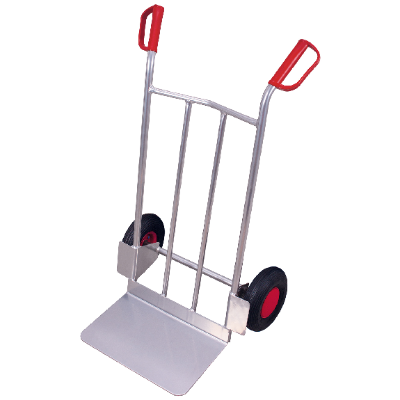 VARIOfit Aluminiumkarre 200kg Traglast mit großer Schaufel Luftbereifung VARIOfit Aluminiumkarre 200kg Traglast mit großer Schaufel Luftbereifung-Beschreibung lesen