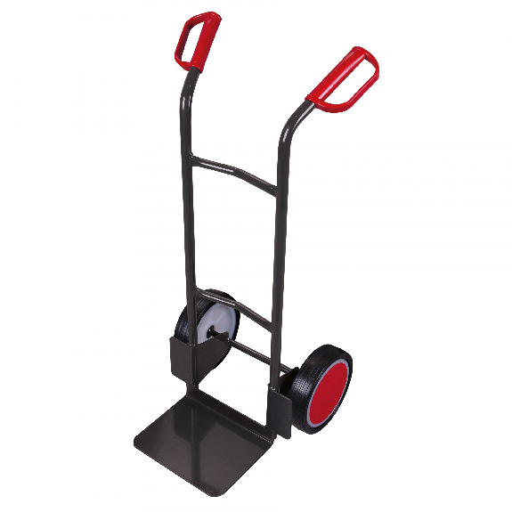 VARIOfit Stahlrohrkarren 200kg Traglast mit gebogenen Querstreben Anthrazitgrau Vollgummibereifung VARIOfit Stahlrohrkarren 200kg Traglast mit gebogenen Querstreben Anthrazitgrau Vollgummibereifung-Beschreibung lesen