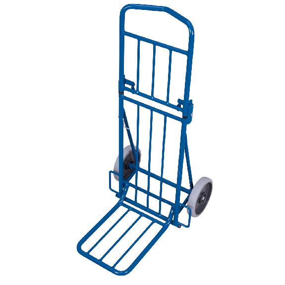 VARIOfit Paketroller 100kg Tragkraft 2-fach klappbar thermoplastische Gummibereifung-Beschreibung lesen
