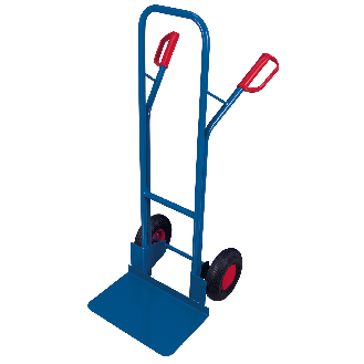 VARIOfit Stahlrohrkarren 250kg Tragkraft Schaufelbreite 480mm Luftbereifung-Beschreibung lesen