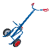 VARIOfit Fasskarre 250kg Tragkraft für 200 Liter Fässer Vollgummibereifung