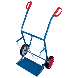 Stahlflaschenkarre, Tragkraft 100 kg-Beschreibung lesen