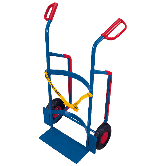Chariot fass pour barils en plastique 250 kg de pneus d'air porteurs-Leggi tutto