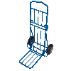 VARIOfit Paketroller 100kg Tragkraft 2-fach klappbar Luftbereifung