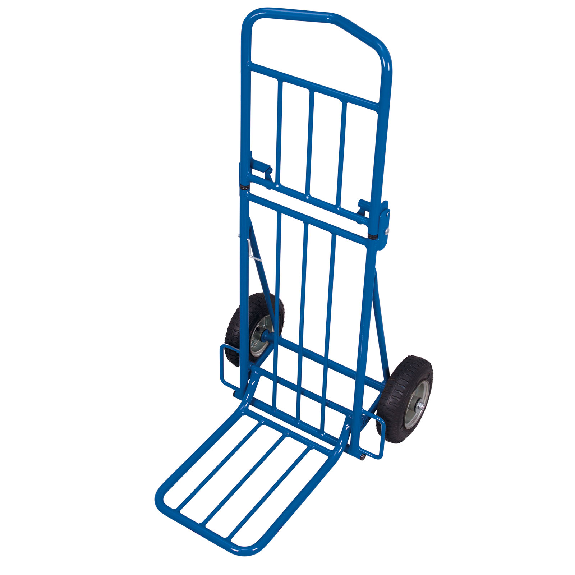 VARIOfit Paketroller 100kg Tragkraft 2-fach klappbar Luftbereifung-Beschreibung lesen