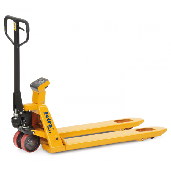 Carrello Pallet con Bilancia Pesapersone e Display LCD da 2000 kg di Capacità-Leggi tutto