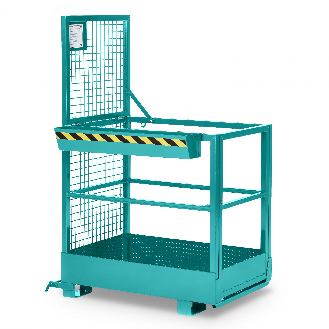 Arbeitskorb 800x800x1910mm Türkisblau-Beschreibung lesen
