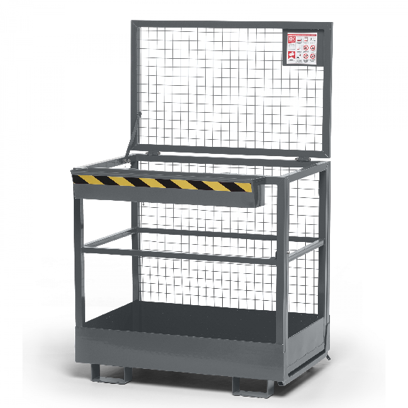 R+R Industrietechnik Arbeitskorb Typ RAK 1200x800x1910mm RAL7005 Mausgrau R+R Industrietechnik Arbeitskorb Typ RAK 1200x800x1910mm RAL7005 Mausgrau-Beschreibung lesen