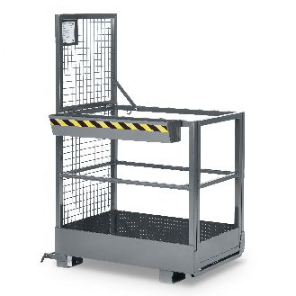 Arbeitskorb 800x800x1910mm mausgrau-Beschreibung lesen