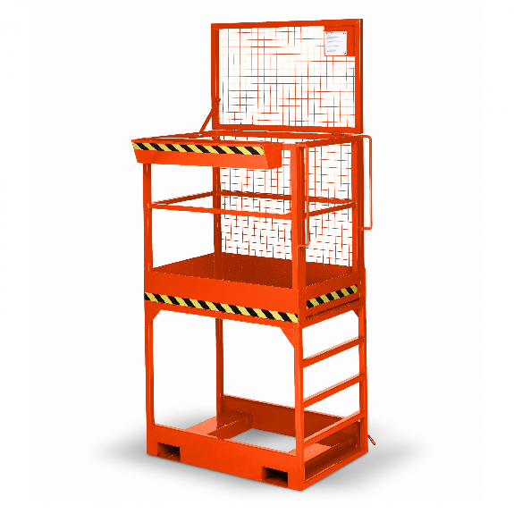 R+R Industrietechnik Arbeitskorb Typ RAK-High 1200x800x2910mm RAL 2004 Reinorange R+R Industrietechnik Arbeitskorb Typ RAK-High 1200x800x2910mm RAL 2004 Reinorange-Beschreibung lesen