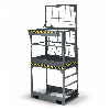 R+R Industrietechnik Arbeitskorb Typ RAK-High 1200x800x2910mm RAL 7005 Mausgrau R+R Industrietechnik Arbeitskorb Typ RAK-High 1200x800x2910mm RAL 7005 Mausgrau