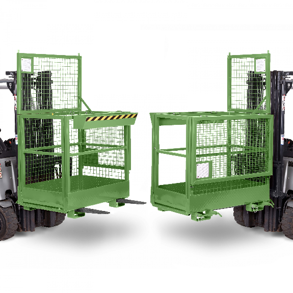 R+R Industrietechnik Arbeitskorb Typ RAK-DUO 1200x800x1950mm RAL6011 Resedagrün R+R Industrietechnik Arbeitskorb Typ RAK-DUO 1200x800x1950mm RAL6011 Resedagrün-Beschreibung lesen