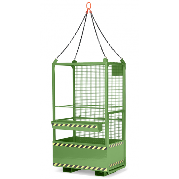 R+R Industrietechnik Arbeitskorb Typ RAK-Kranbar 1200x800x2200mm RAL6011 Resedagrün R+R Industrietechnik Arbeitskorb Typ RAK-Kranbar 1200x800x2200mm RAL6011 Resedagrün-Beschreibung lesen