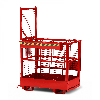 R+R Industrietechnik Arbeitskorb Typ RAK-DUO 1200x800x1950mm RAL 3000 Feuerrot R+R Industrietechnik Arbeitskorb Typ RAK-DUO 1200x800x1950mm RAL 3000 Feuerrot