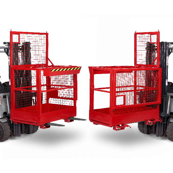 R+R Industrietechnik Arbeitskorb Typ RAK-DUO 1200x800x1950mm RAL 3000 Feuerrot R+R Industrietechnik Arbeitskorb Typ RAK-DUO 1200x800x1950mm RAL 3000 Feuerrot-Beschreibung lesen