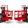 R+R Industrietechnik Arbeitskorb Typ RAK-DUO 1200x800x1950mm RAL 3000 Feuerrot R+R Industrietechnik Arbeitskorb Typ RAK-DUO 1200x800x1950mm RAL 3000 Feuerrot