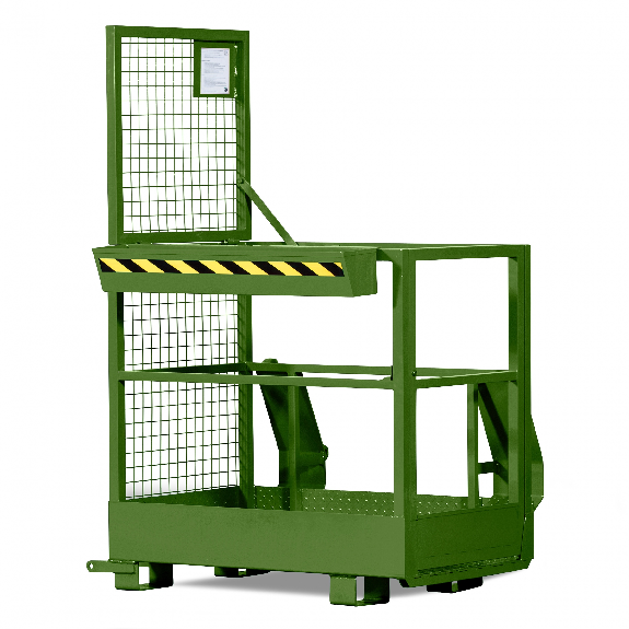 RR Industrietechnik Arbeitskorb Typ RAK-Multi 800x1200x1910mm RAL6011 Resedagrün RR Industrietechnik Arbeitskorb Typ RAK-Multi 800x1200x1910mm RAL6011 Resedagrün-Beschreibung lesen
