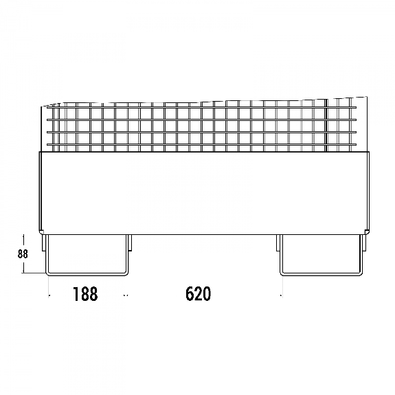 R+R Industrietechnik Arbeitskorb Typ RAK-High 1200x800x2910mm RAL 6011 Resedagrün R+R Industrietechnik Arbeitskorb Typ RAK-High 1200x800x2910mm RAL 6011 Resedagrün-Beschreibung lesen