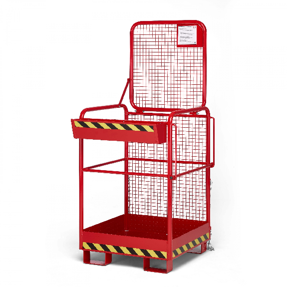 R+R Industrietechnik Arbeitskorb Typ RAK-ONE 800x800x1900mm RAL3000 Feuerrot R+R Industrietechnik Arbeitskorb Typ RAK-ONE 800x800x1900mm RAL3000 Feuerrot-Beschreibung lesen