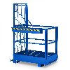 RR Industrietechnik Arbeitskorb Typ RAK-SLIM 800x800x1910mm RAL5010 Enzianblau RR Industrietechnik Arbeitskorb Typ RAK-SLIM 800x800x1910mm RAL5010 Enzianblau