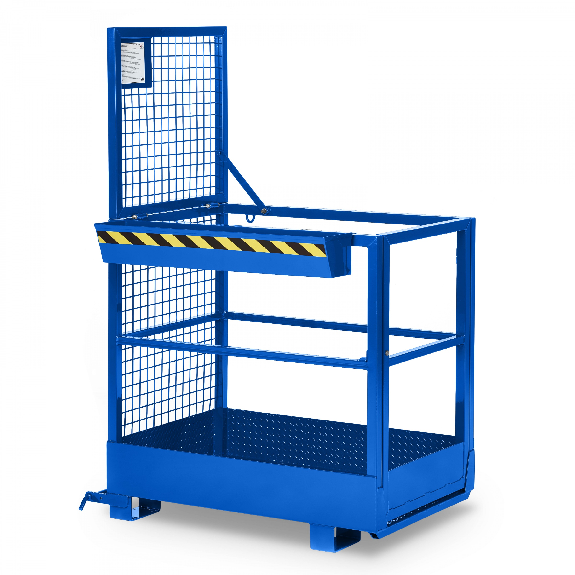 RR Industrietechnik Arbeitskorb Typ RAK-SLIM 800x800x1910mm RAL5010 Enzianblau RR Industrietechnik Arbeitskorb Typ RAK-SLIM 800x800x1910mm RAL5010 Enzianblau-Beschreibung lesen