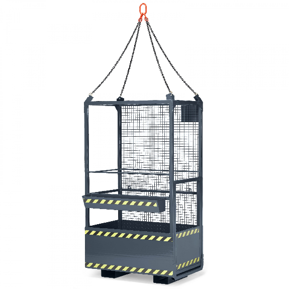 R+R Industrietechnik Arbeitskorb Typ RAK-Kranbar 1200x800x2200mm RAL 7016 Anthrazitgrau R+R Industrietechnik Arbeitskorb Typ RAK-Kranbar 1200x800x2200mm RAL 7016 Anthrazitgrau-Beschreibung lesen