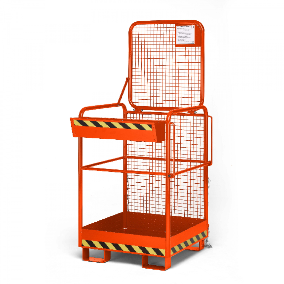 R+R Industrietechnik Arbeitskorb Typ RAK-ONE 800x800x1900mm RAL 2004 Reinorange R+R Industrietechnik Arbeitskorb Typ RAK-ONE 800x800x1900mm RAL 2004 Reinorange-Beschreibung lesen