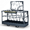 R+R Industrietechnik Arbeitskorb Typ RAK-Big 2000x800x1910mm RAL 7016 Anthrazitgrau R+R Industrietechnik Arbeitskorb Typ RAK-Big 2000x800x1910mm RAL 7016 Anthrazitgrau