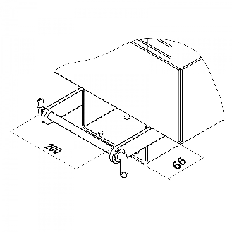 R+R Industrietechnik Arbeitskorb Typ RAK-Compact 1200x1080x1910mm RAL6011 Resedagrün-Beschreibung lesen