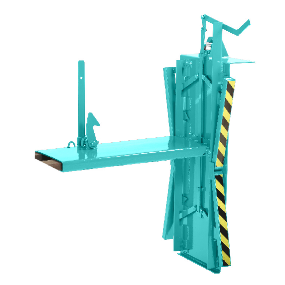 RR Industrietechnik Gitterboxwender 570x1640x450mm 450kg Tragkraft RAL 5018 Türkisblau-Beschreibung lesen