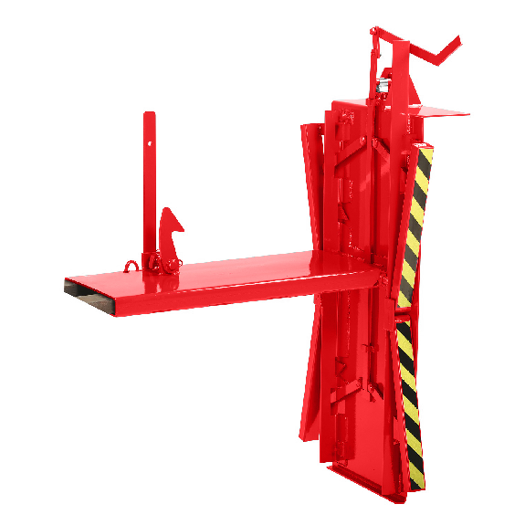 RR Industrietechnik Gitterboxwender 570x1640x450mm 450kg Tragkraft RAL 3000 Feuerrot-Beschreibung lesen