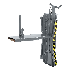 RR Industrietechnik Gitterboxwender 570x1640x450mm 450kg Tragkraft RAL 7005 Mausgrau RR Industrietechnik Gitterboxwender 570x1640x450mm 450kg Tragkraft RAL 7005 Mausgrau