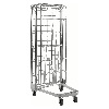 Kongamek Rollcontainer verzinkt 800x730x1910mm stapelbar mit Gitterboden und 4 Gitterwänden ohne Bremse Kongamek Rollcontainer verzinkt 800x730x1910mm stapelbar mit Gitterboden und 4 Gitterwänden ohne Bremse