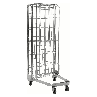 Rollcontainer verzinkt stapelbar 800x730x1910mm-Beschreibung lesen