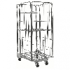 Kongamek Rollcontainer verzinkt 800x730x1910mm stapelbar mit Gitterboden und 4 Gitterwänden ohne Bremse Kongamek Rollcontainer verzinkt 800x730x1910mm stapelbar mit Gitterboden und 4 Gitterwänden ohne Bremse