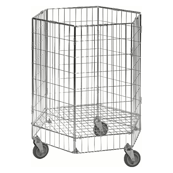 Kongamek Gitterwagen 700x700x900mm mit 60kg Tragkraft und Gummibereifung Ø100mm-Beschreibung lesen