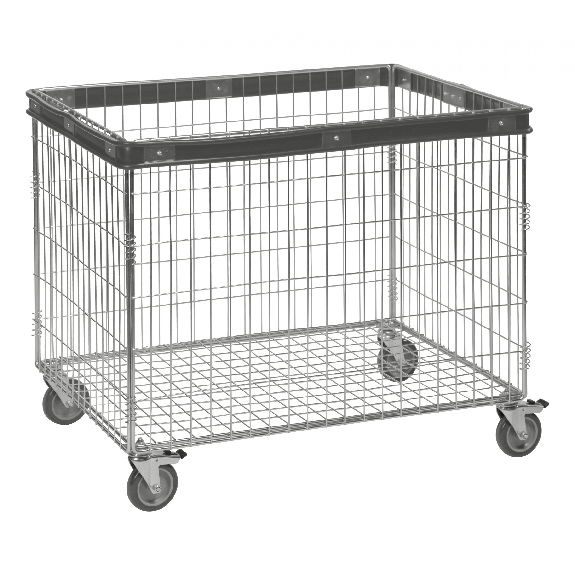 Kongamek Gitterwagen, offen 830x630x735mm mit Stoßschutz Gummi Ø100mm mit Bremse Kongamek Gitterwagen, offen 830x630x735mm mit Stoßschutz Gummi Ø100mm mit Bremse-Beschreibung lesen