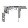 Traverse für Stapelkipper BST-H 150, lackiert, Mausgrau