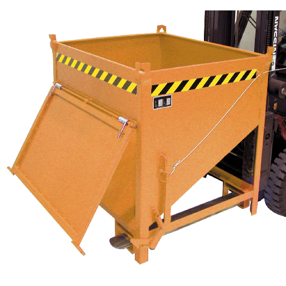 Contenitore silo SGK 75, verniciato, arancione giallo-Leggi tutto